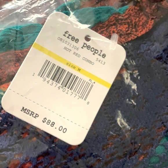 Free People Count Me In Trapeze Top - Picture 4 of 5